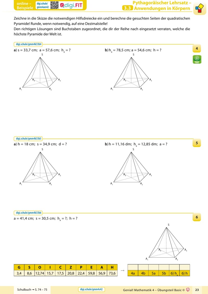 Genial! Mathematik 4 – Übungsteil IKT LP‘23 v1.1: Basic Edition
