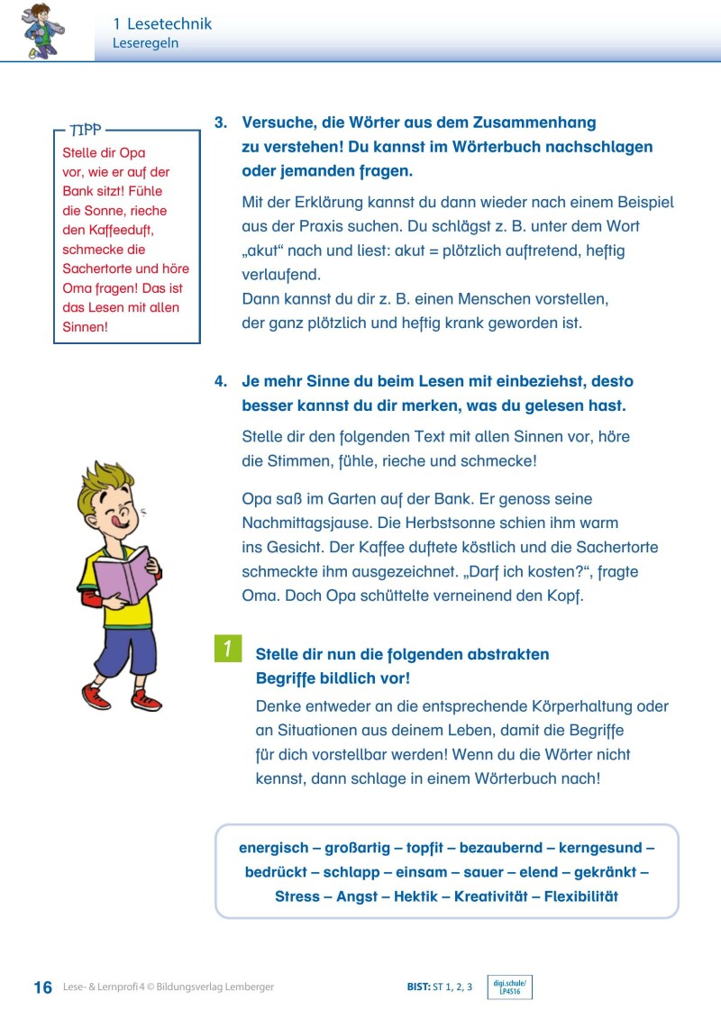 Lese- und Lernprofi 4 v3.1 / Schulbuch