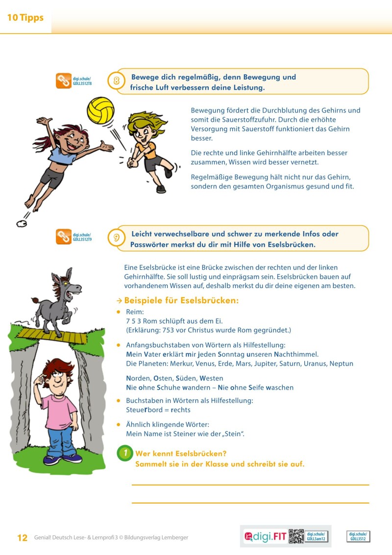 Genial! Deutsch 3 – Lese- und Lernprofi IKT LP’23 v.1.1 / Schulbuch