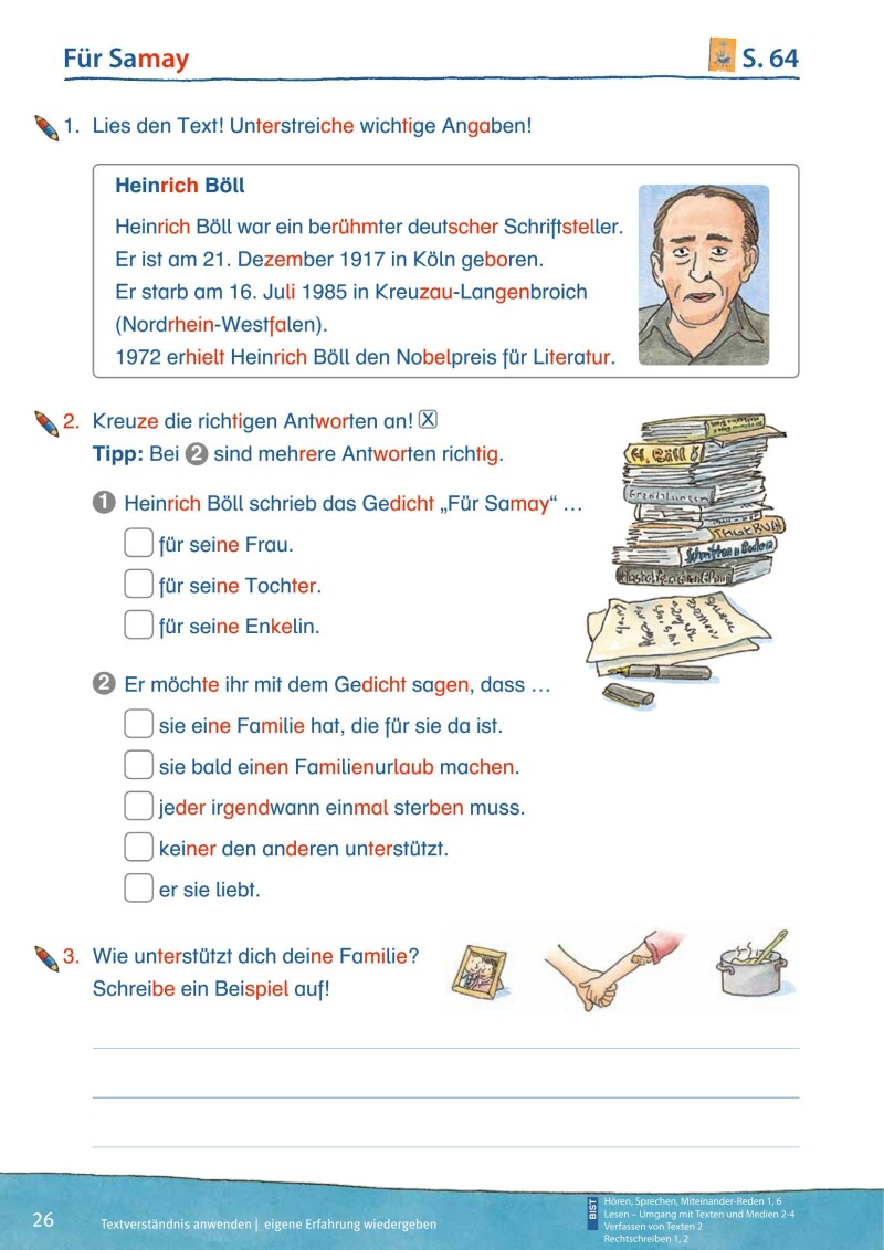 ABC der Tiere 4 - Arbeitsheft Lesebuch - Kompaktausgabe