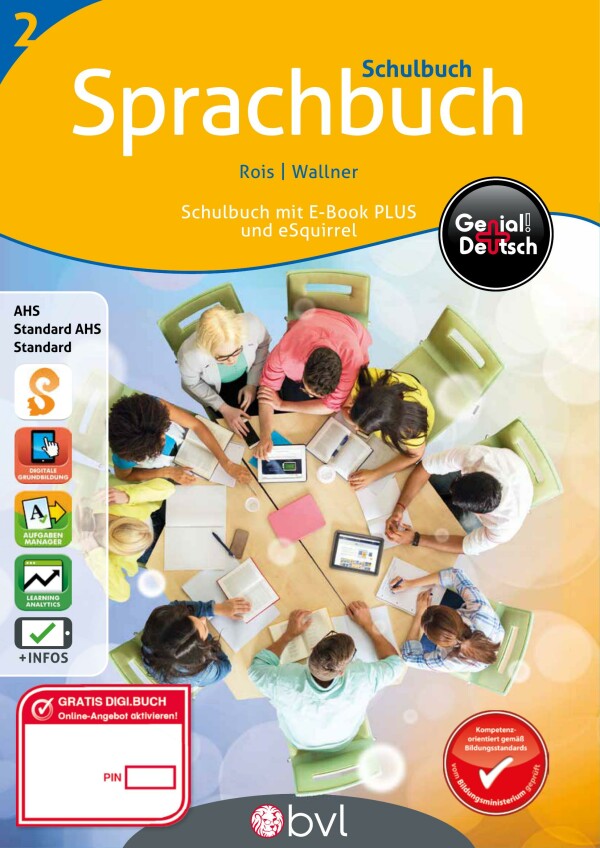 Genial! Deutsch 2 – Sprachbuch IKT: Schulbuch PLUS-Lizenz mit eSquirrel