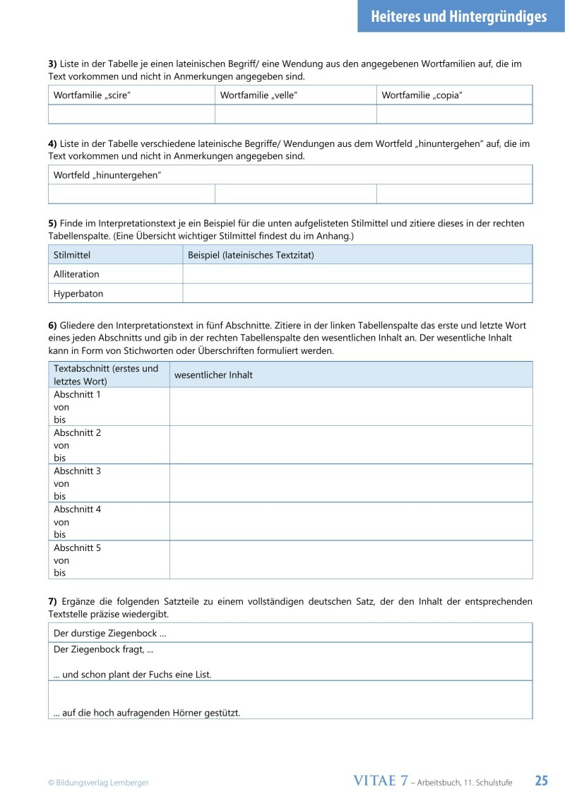 Vitae 7 / Schulbuch für die 7. Klasse_Kurzlatein LP’23 und mit Gratis digbi