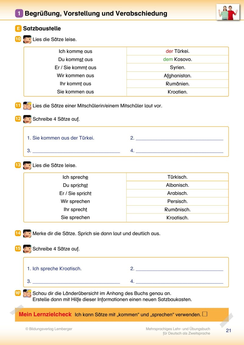 Trutnovskys sprachsensible Lernmaterialien für DaZ - Mehrsprachiges Schulbuch für Deutsch als Zweitsprache