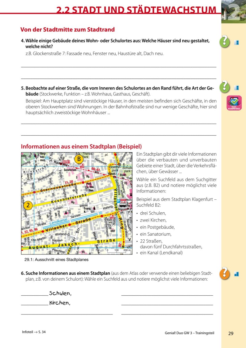 Genial! DUO Geographie/Wirtschaftskunde 3 - Trainings-Teil