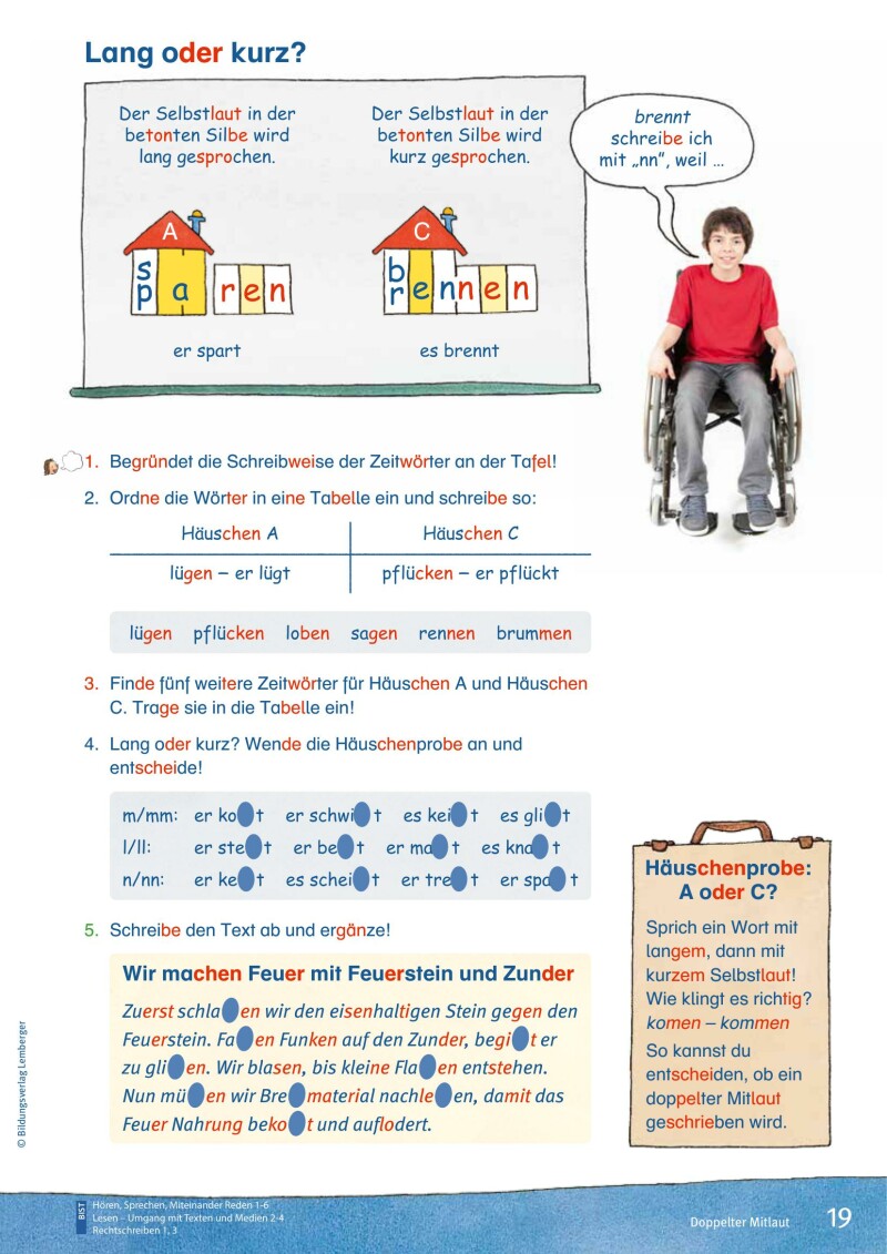 ABC der Tiere 4 - Schulbuch: Sprachbuch NEU - Silbenausgabe