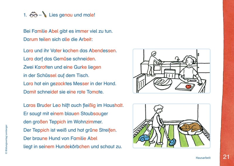 ABC der Tiere 2 -  Schulbuch: lesen - verstehen - malen: Lösungsheft