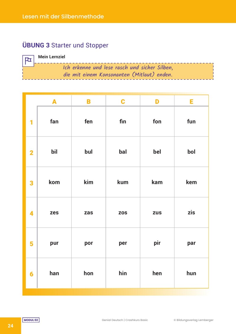 Genial! Deutsch – Crashkurs Lesen: Schulbuch Basic Edition LP’23 v.1.1