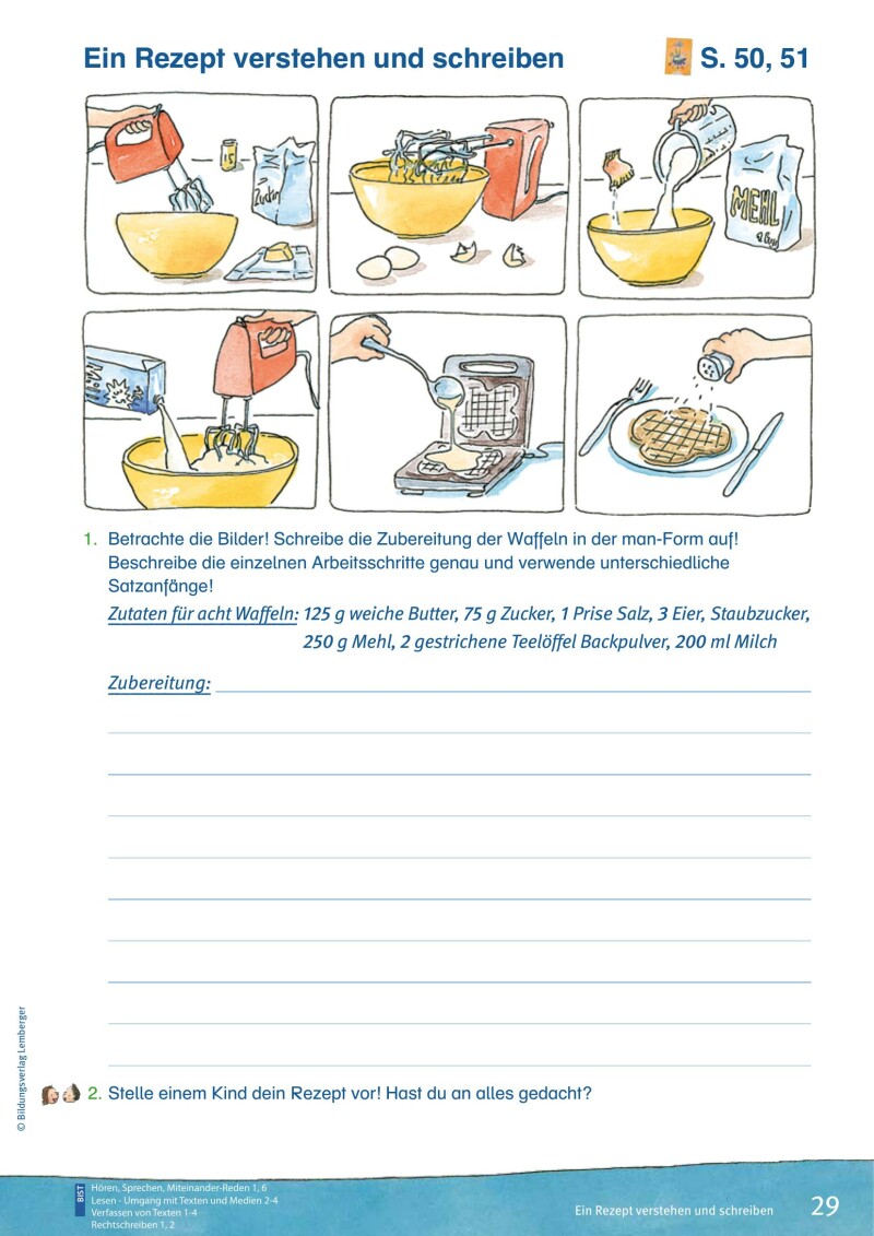 ABC der Tiere 4 - Schulbuch: Sprachbuch - Arbeitsheft