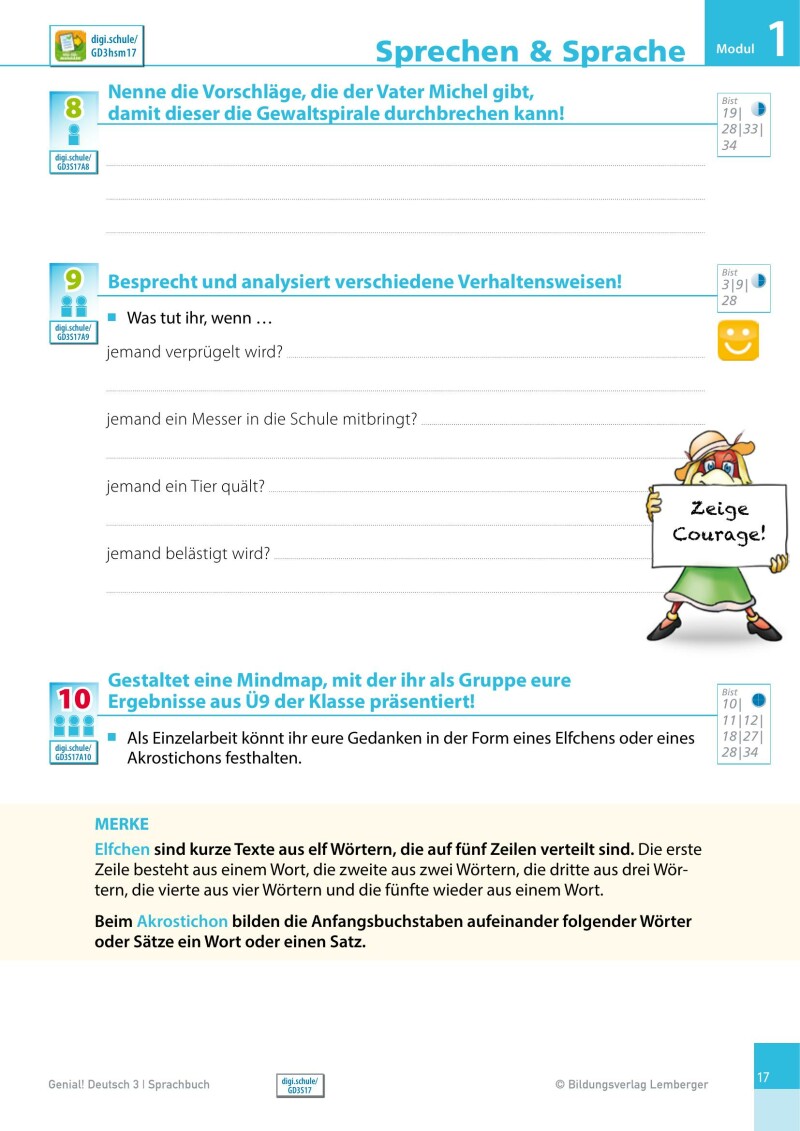 Genial! Deutsch 3 – Sprachbuch IKT NEU: Schulbuch