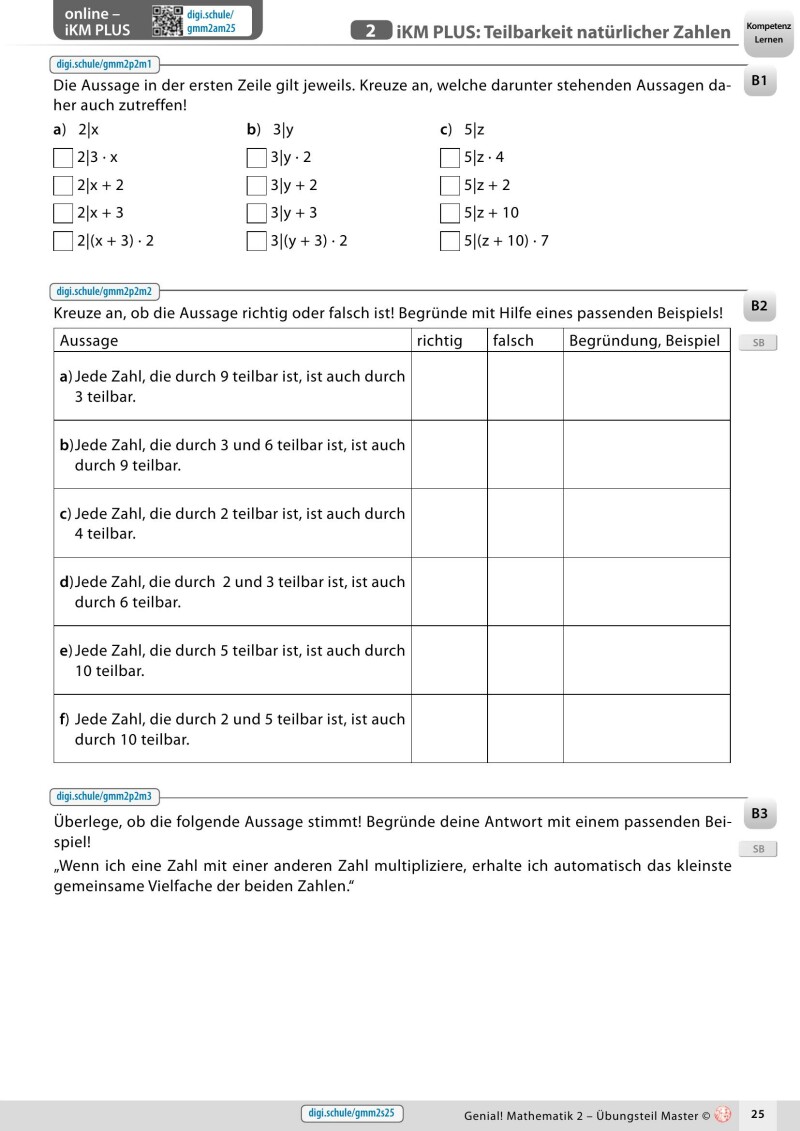 Genial! Mathematik 2 – Übungsteil IKT LP‘23 v1.2: Basic/Master Edition