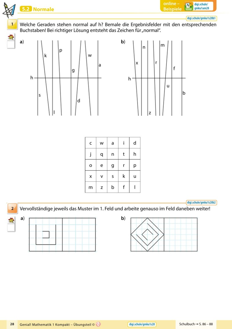 Genial! Mathematik 1 - Kompakt IKT v2.1 – Übungsteil Classic