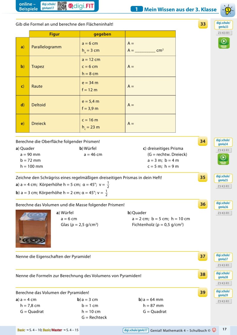Genial! Mathematik 4 – Schulbuch IKT LP‘23 v.1.1