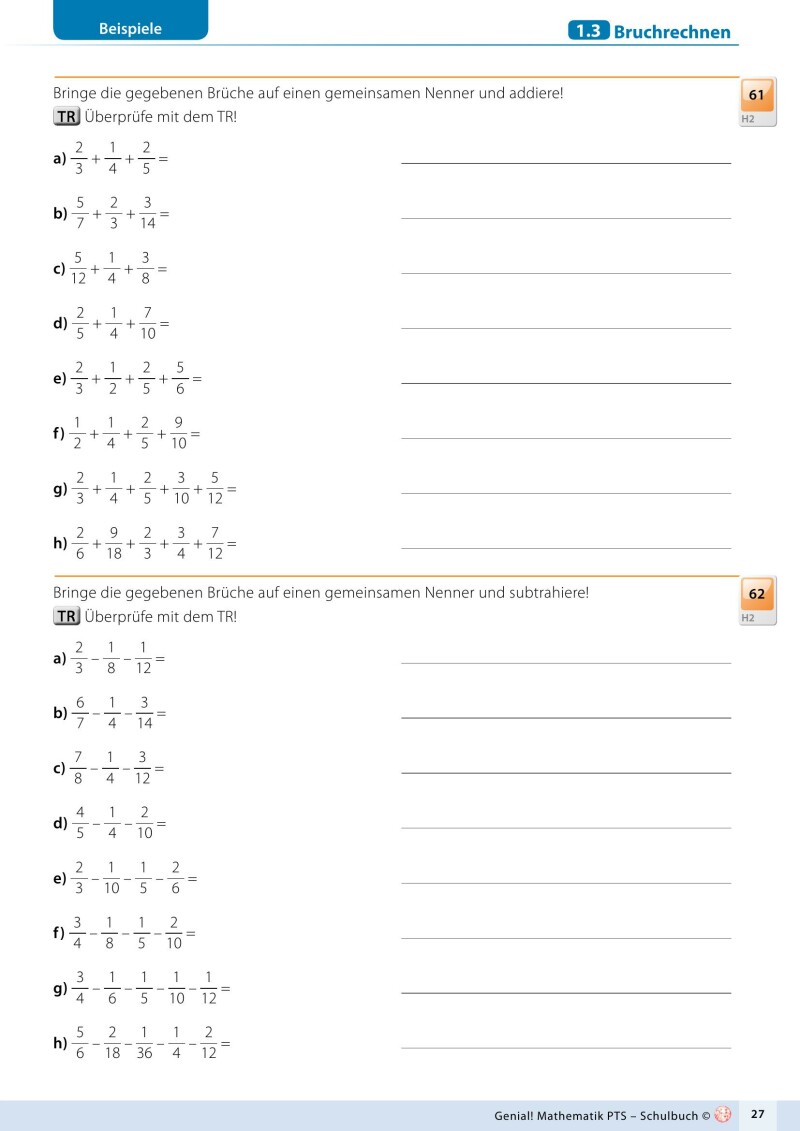 Genial! Mathematik PTS - Schulbuch NEU