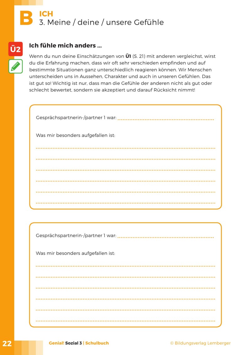 Genial! sozial 3 - SchülerInnenbuch