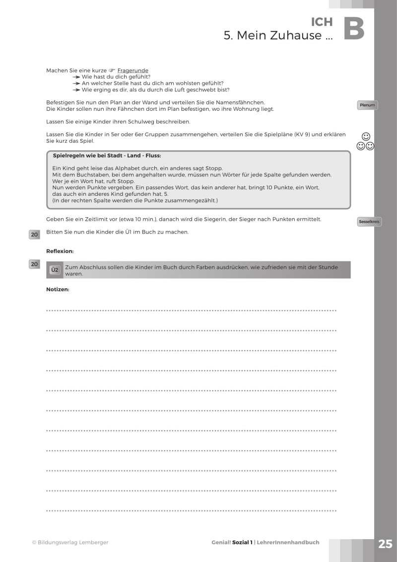 Genial! sozial 1 - LehrerInnenbuch