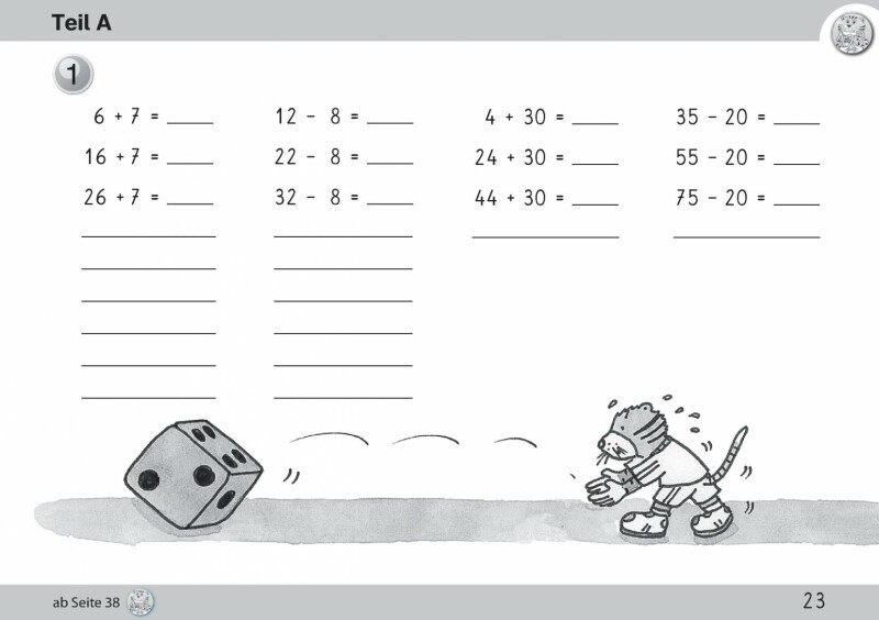 Mathetiger 2 NEU – Schulbuch Tigertrainer (2-teilig) – Classic