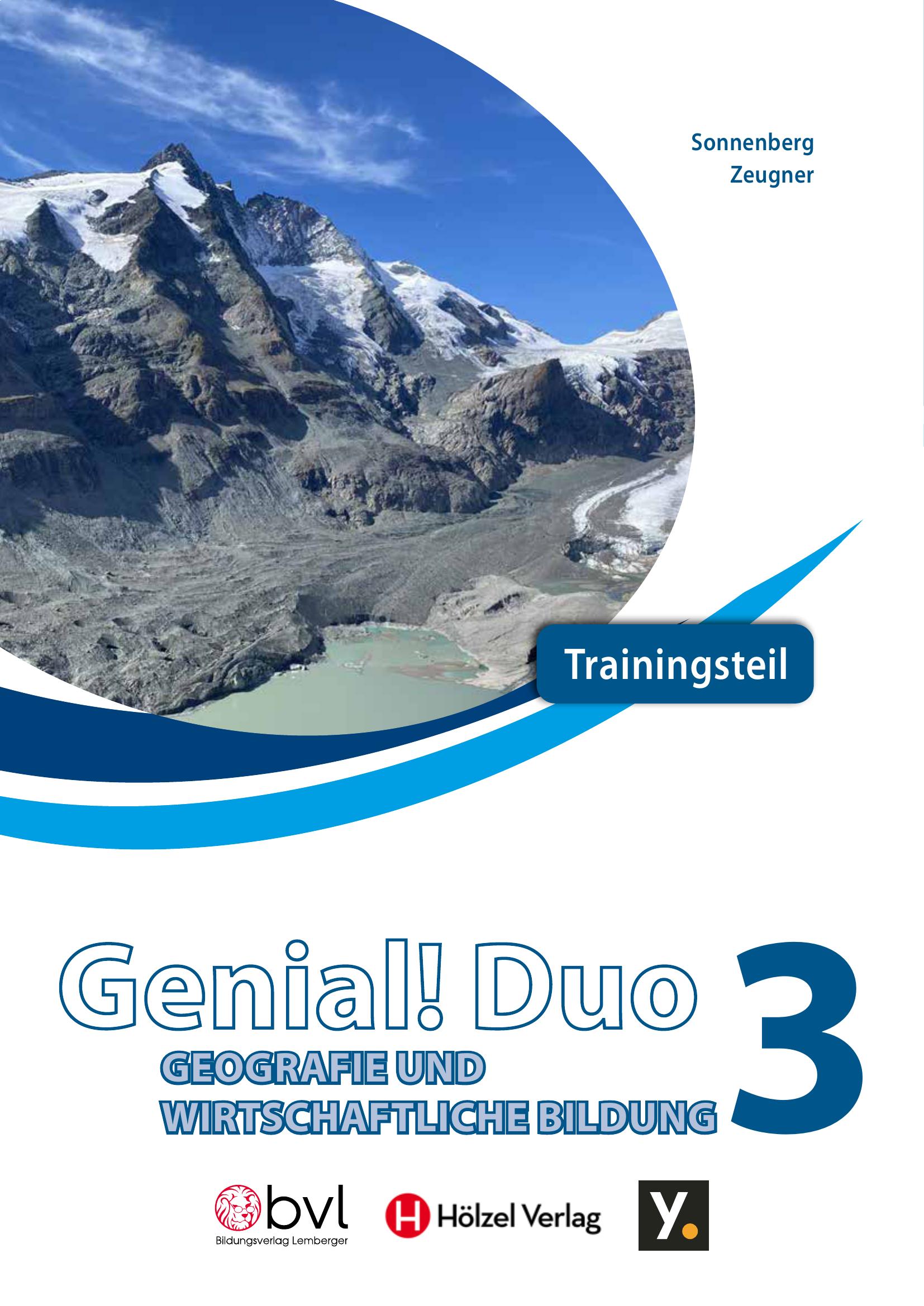 Genial! DUO Geographie und wirtschaftliche Bildung 3 – Trainings-Teil LP’23 v.1.1 / Schulbuch
