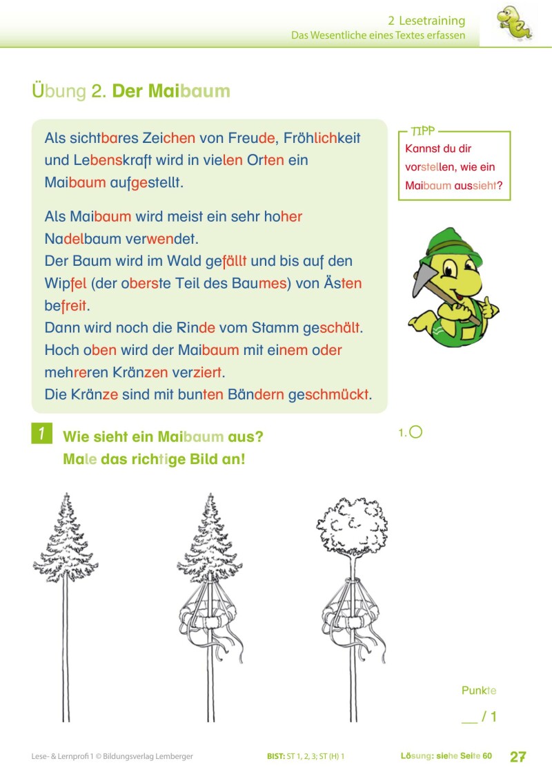 Lese- und Lernprofi 1 - Schulbuch: Silbierte Ausgabe_Version 3.1