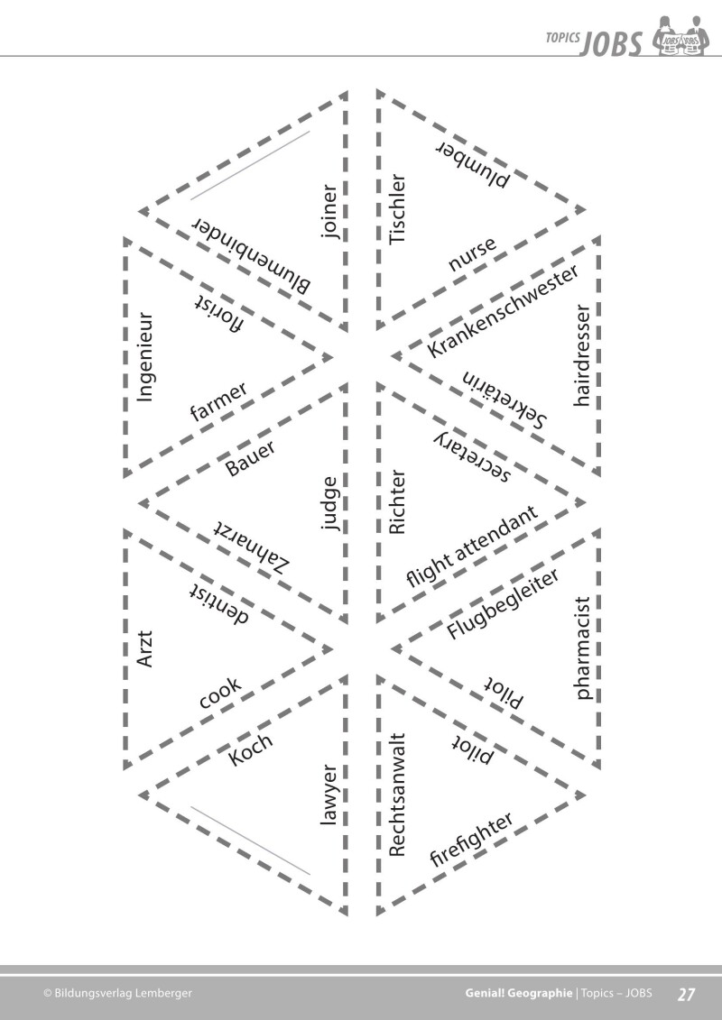 Genial! GW 3 – topics 3: Jobs