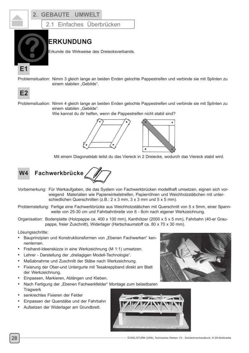 Technisches Werken 1/2 – SchülerInnenbuch
