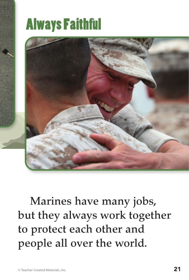 A1 – A Visit to a Marine Base