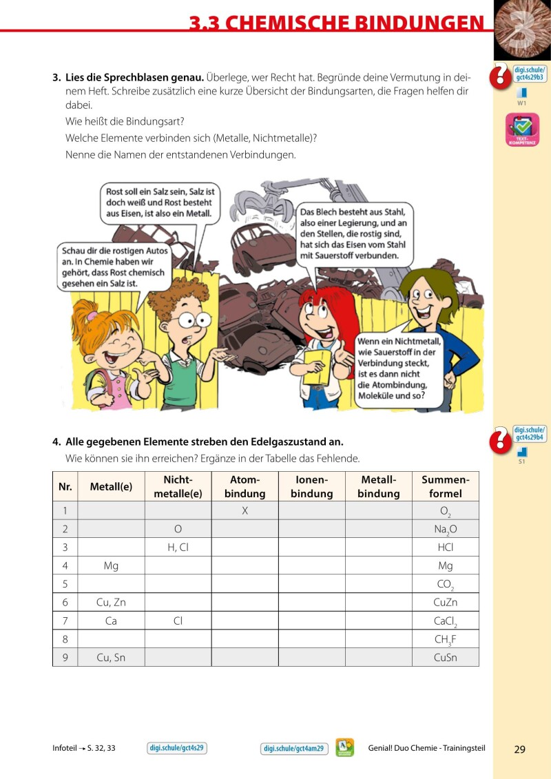 Genial! DUO Chemie 4 - Trainings-Teil