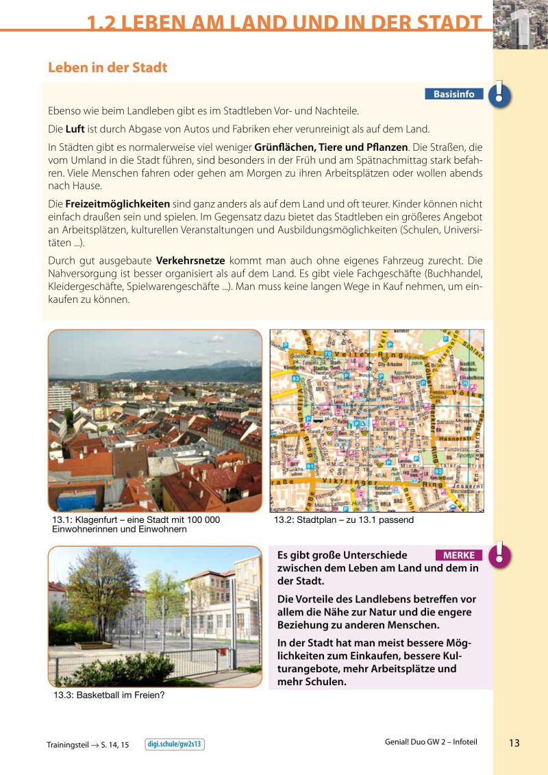 Genial! DUO Geographie/Wirtschaftskunde 2 - Info-Teil