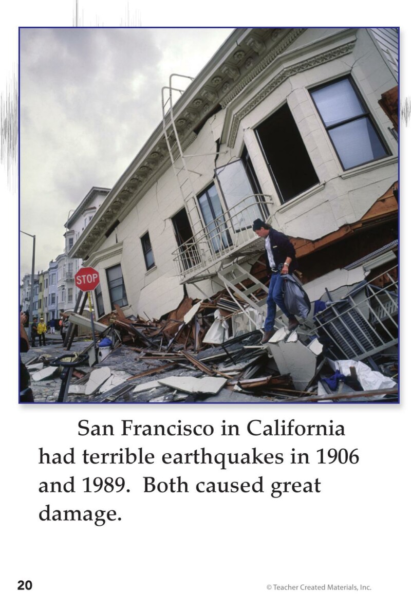 A1 – Earthquakes!