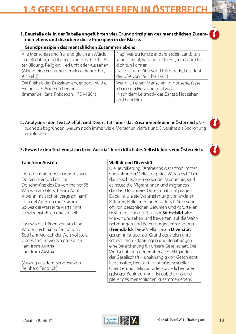 Genial! DUO Geographie und wirtschaftliche Bildung 3 – Trainings-Teil LP’23 v.1.1 / Schulbuch