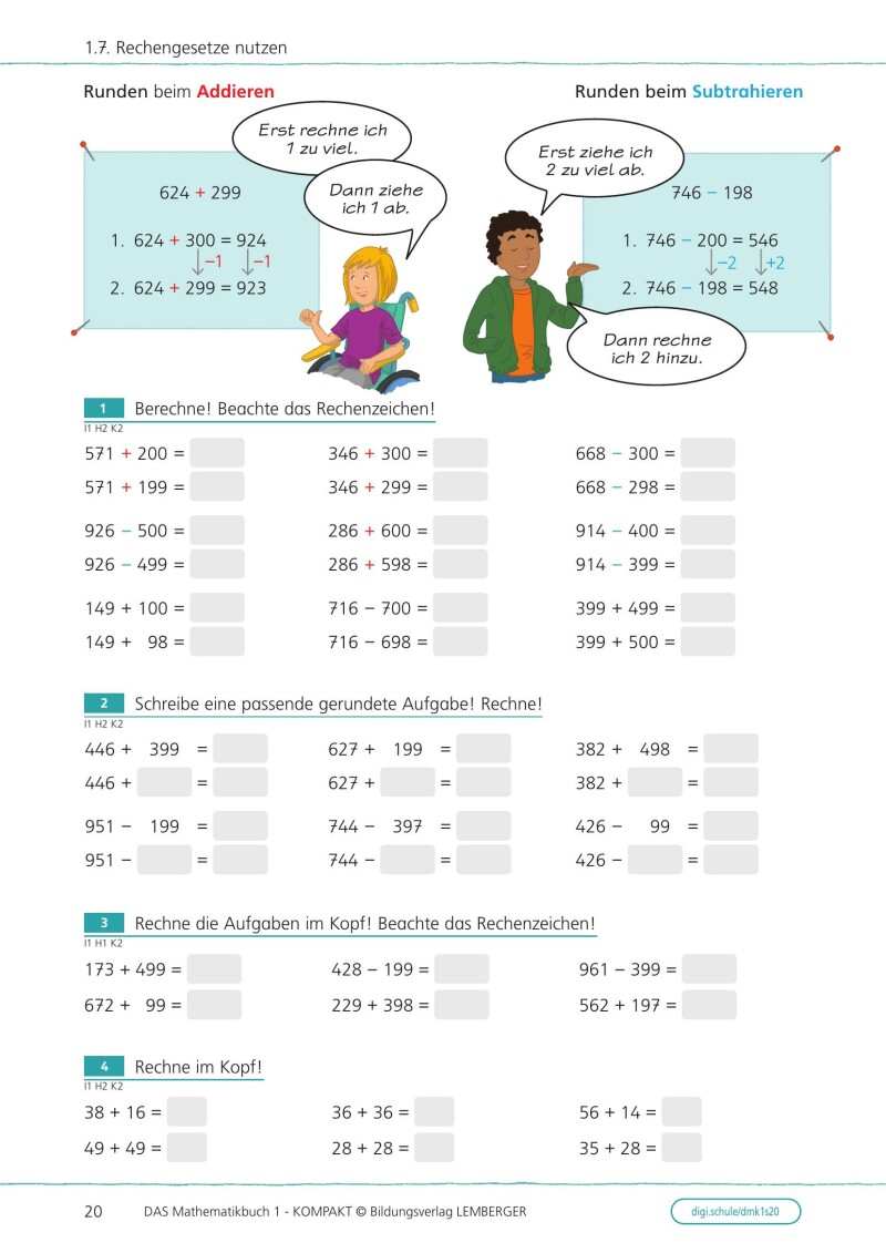 DAS Mathematikbuch 1 - KOMPAKT: Grundkompetenzen-Training (mit Gratis E-Book)