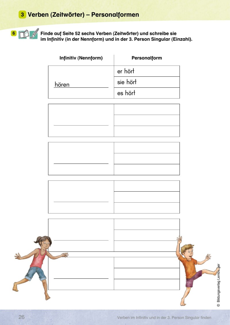 INDIGO - Silben-Themen-Wörterbuch: Arbeitsheft 2 - Grammatik