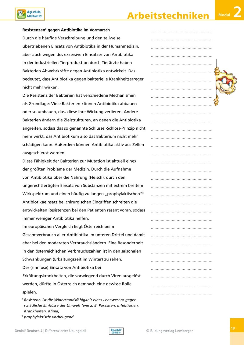 Genial! Deutsch 4 - Sprachbuch IKT NEU: Differenzierter Übungsteil mit Lösungsheft