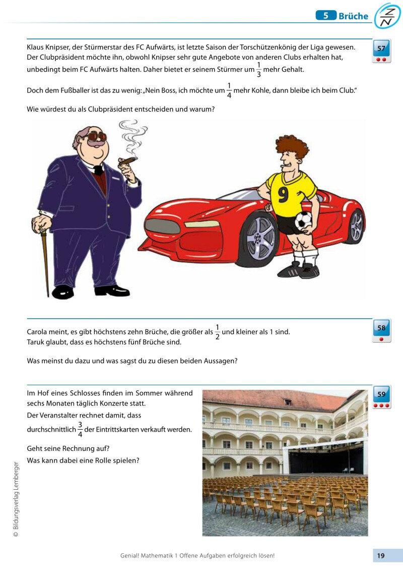 Genial! Mathematik 1 – Offene Aufgaben erfolgreich lösen! LP‘23