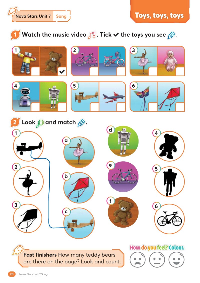 Planet Pop: Workbook 1 - Arbeitsblätter für SchülerInnen, Planet Pop - Units 1 - 29