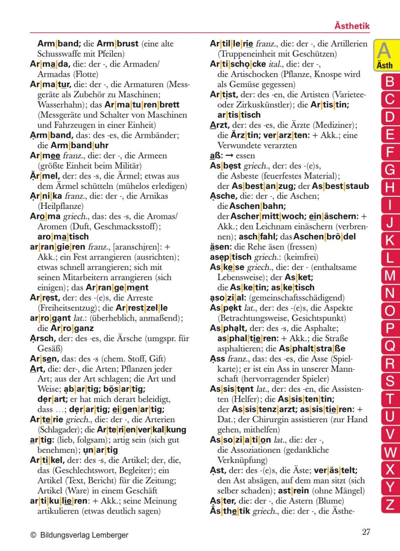 Genial! Deutsch – Wörterbuch: Schau nach, schreib richtig