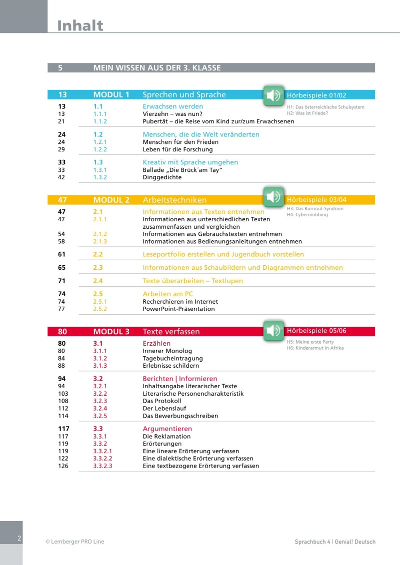 Genial! Deutsch 4 – Sprachbuch IKT NEU: Schulbuch mit digitaler Grundbildung, Lösungsheft, Aufgaben-Manager und Learning Analytics PLUS LIZENZ