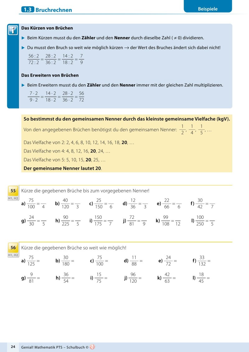 Genial! Mathematik PTS - Schulbuch NEU