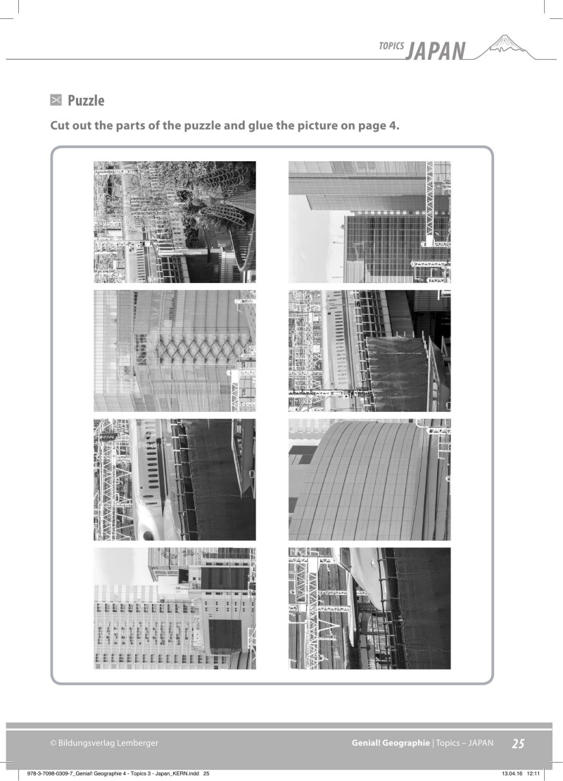 Genial! Geographie 4 - topics 3: Japan