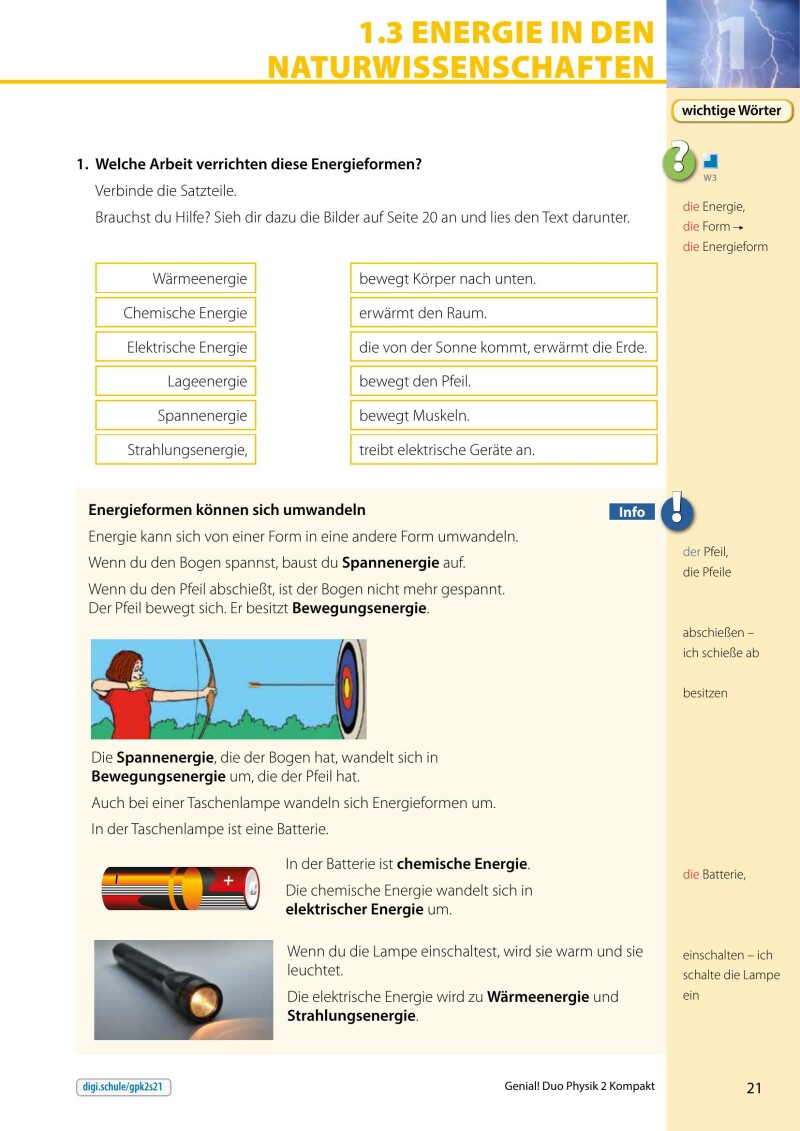 Genial! DUO Physik 2 - KOMPAKT (mit Wortschatzheft und Lösungsheft)