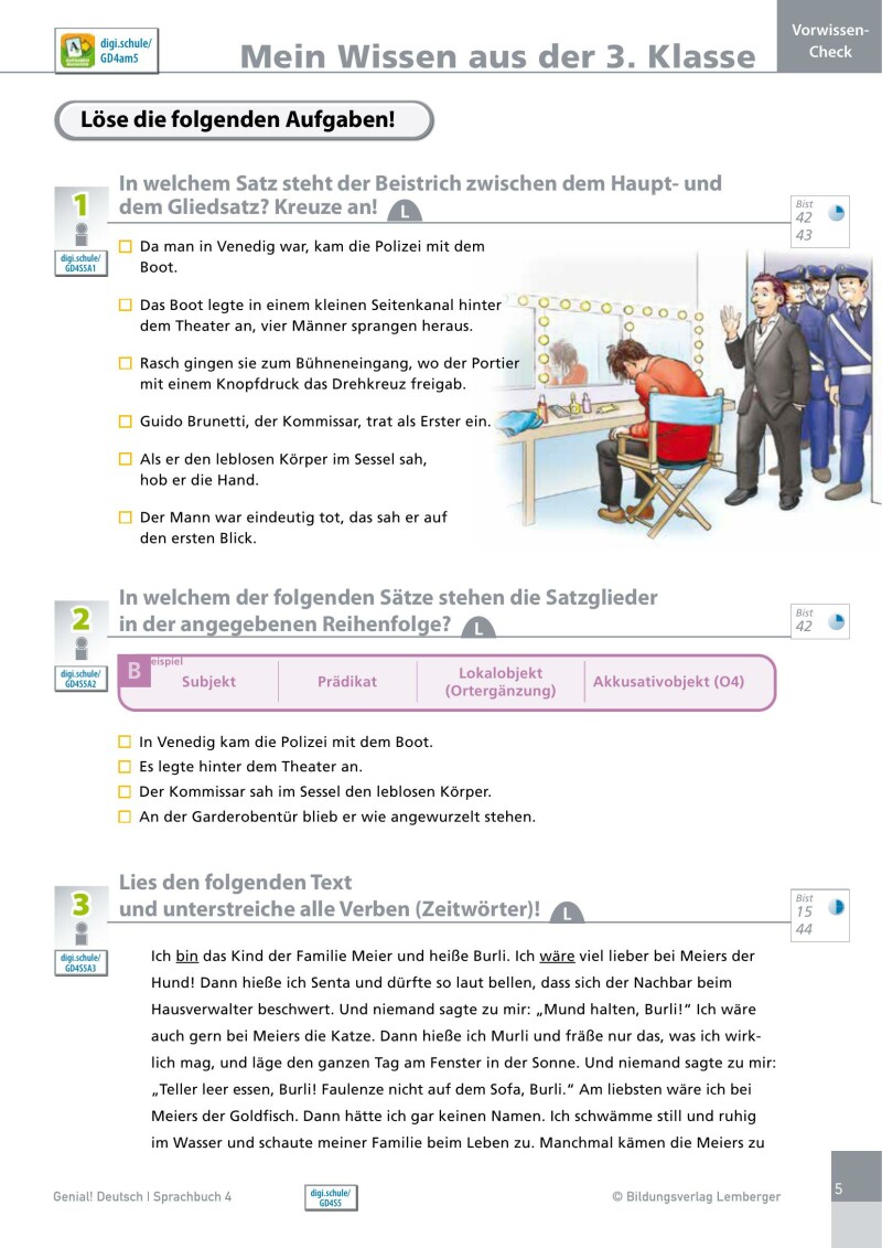 Genial! Deutsch 4 – Sprachbuch IKT: Schulbuch