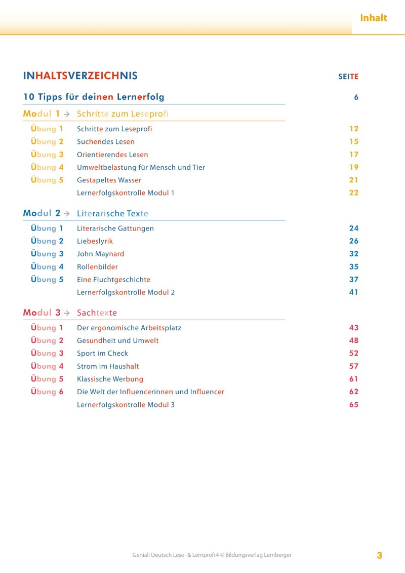 Genial! Deutsch 4 – Lese- und Lernprofi IKT LP’23 v.1.1 / Schulbuch silbierte Ausgabe