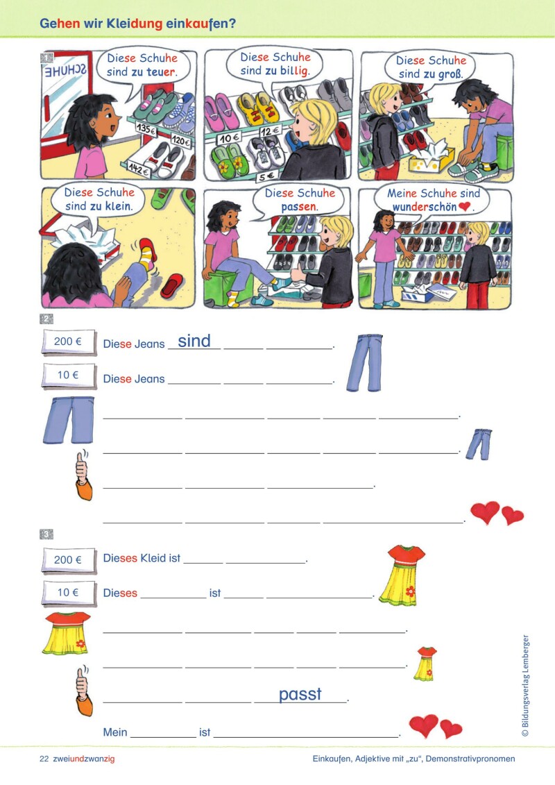 Willkommen – Deutsch als Zweitsprache II (inkl Beilage: Wörterliste)