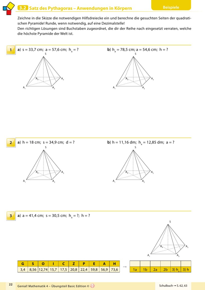 Genial! Mathematik 4 IKT – Übungsteil Basic Edition v3.3