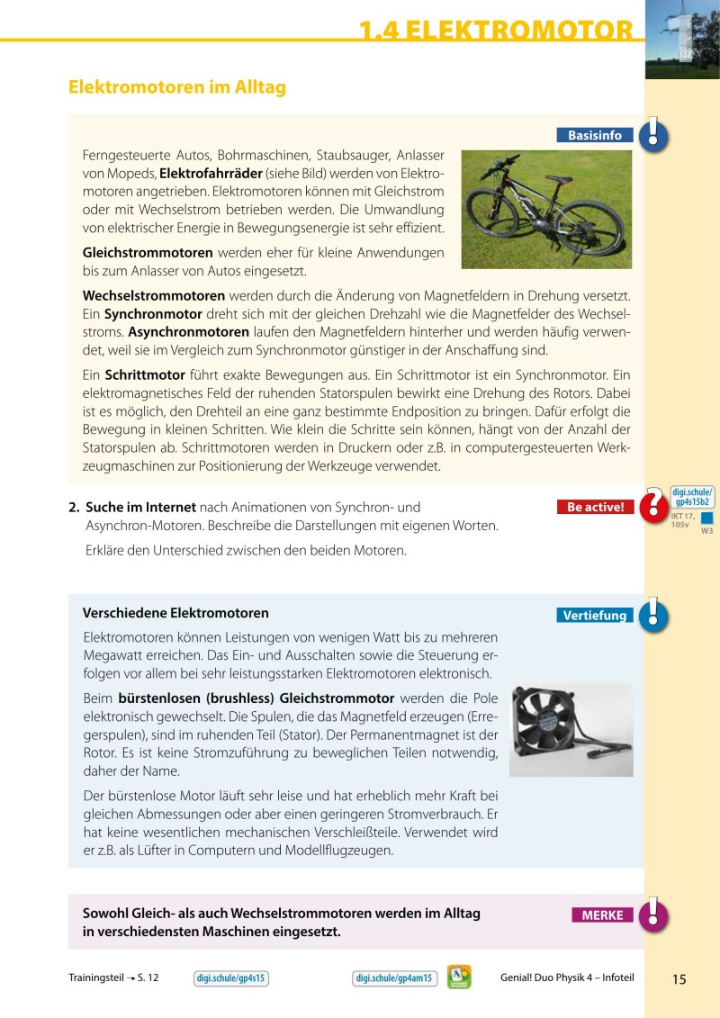 Genial! DUO Physik 4 - Info-Teil