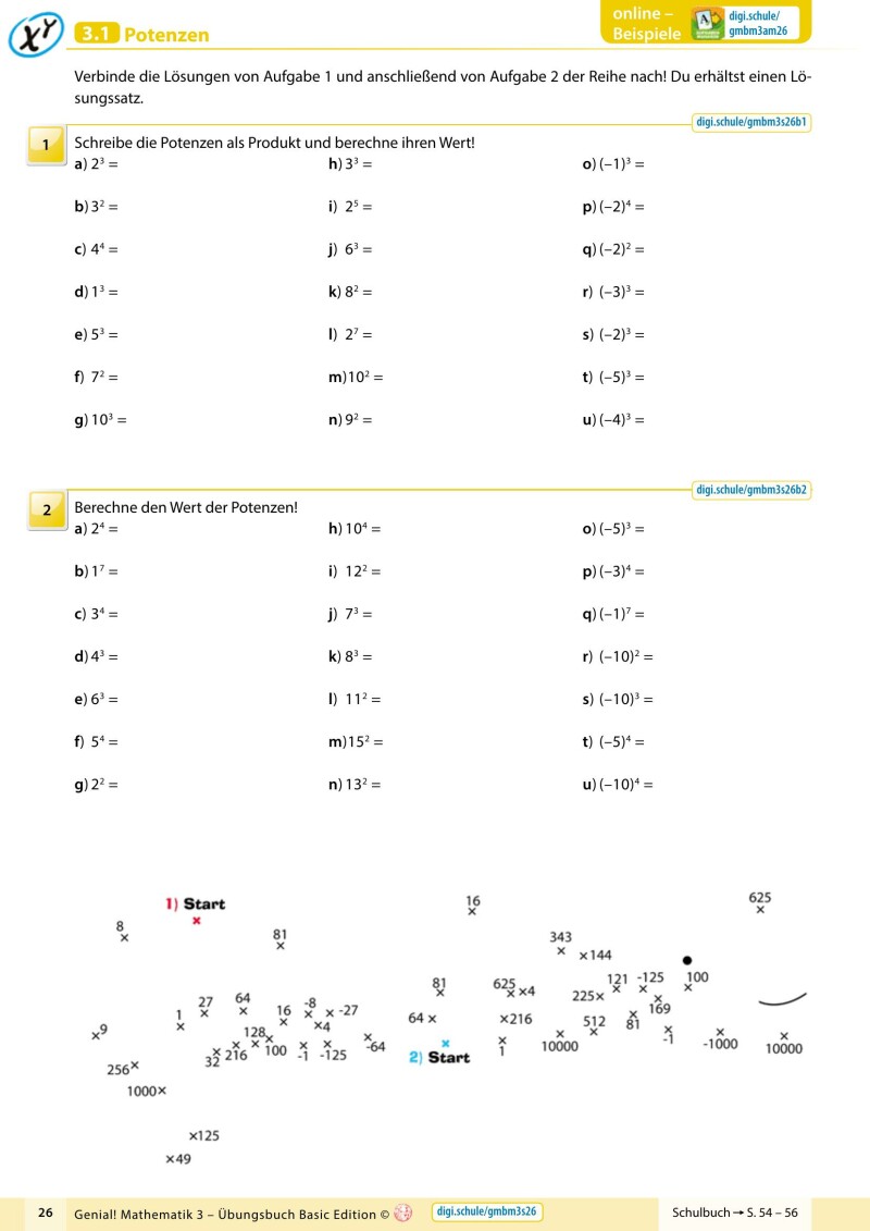 Genial! Mathematik 3 IKT – Übungsteil Basic + Master Edition v3.3