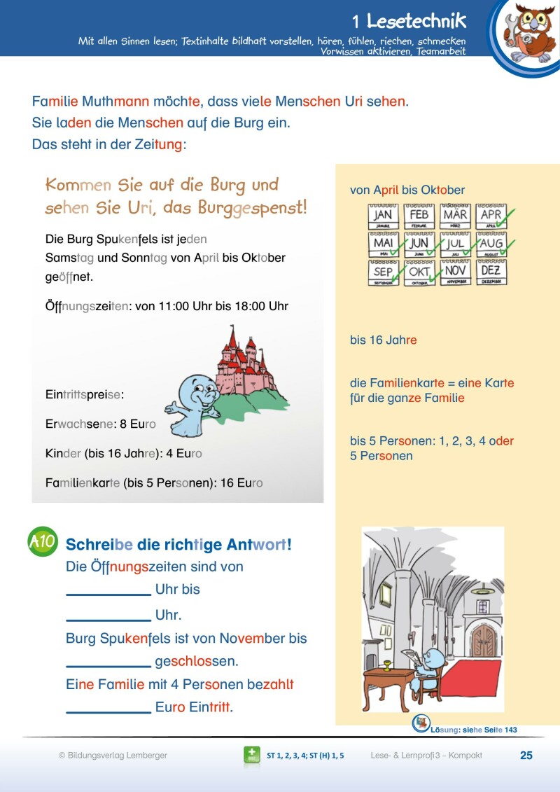 Lese- und Lernprofi 3 Kompakt - Schulbuch mit Silbenschrift_Version 1.0