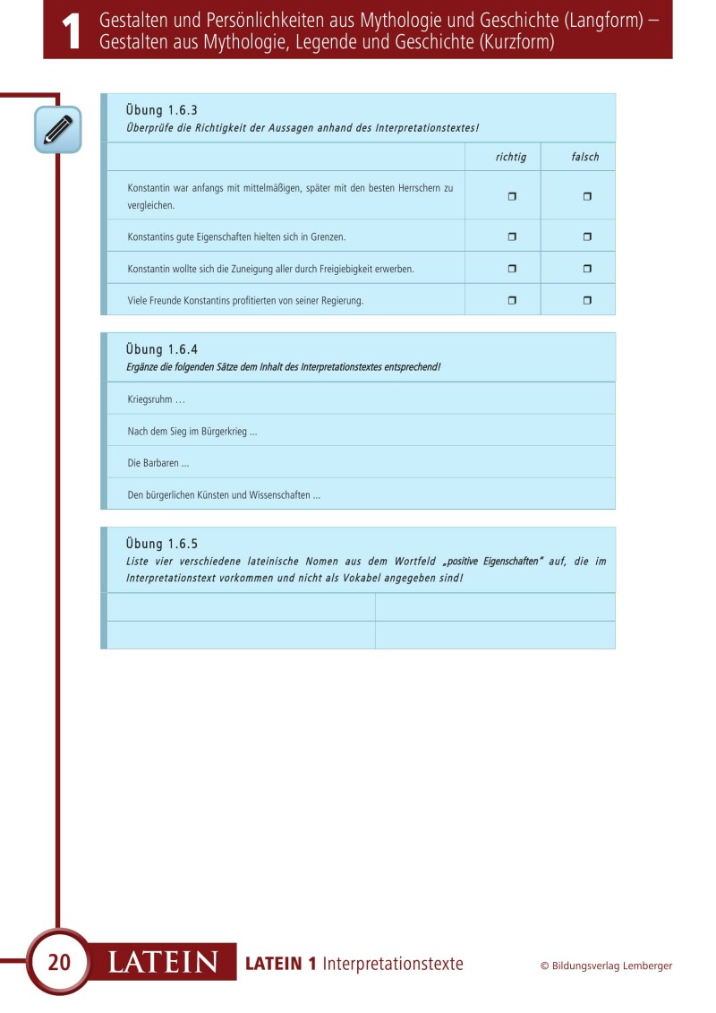 Vitae / Interpretationstexte 1