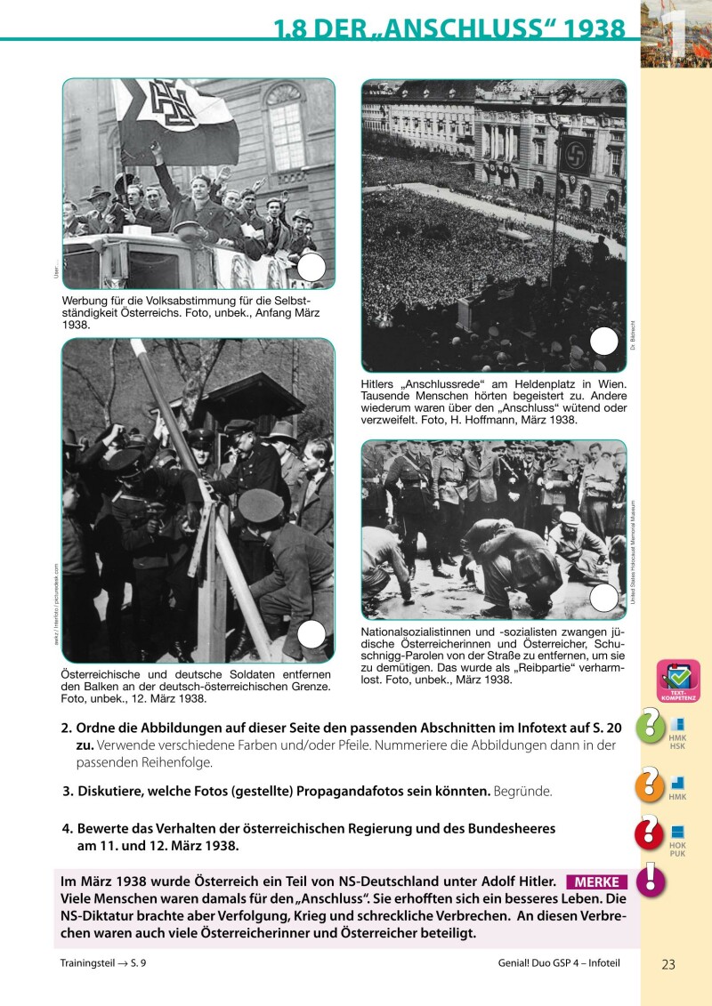 Genial! DUO Geschichte 4 - Info-Teil