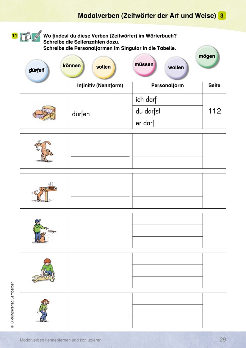 INDIGO - Silben-Themen-Wörterbuch: Arbeitsheft 2 - Grammatik