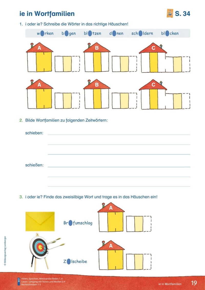 ABC der Tiere 4 - Schulbuch: Sprachbuch - Arbeitsheft